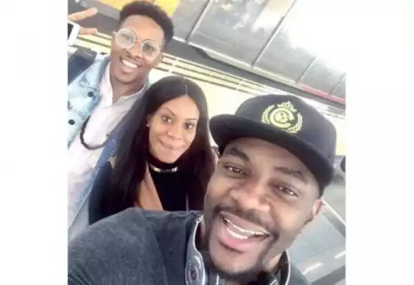 Big Brother House Mates, Ese And Jon Arrive Nigeria (See Photos)